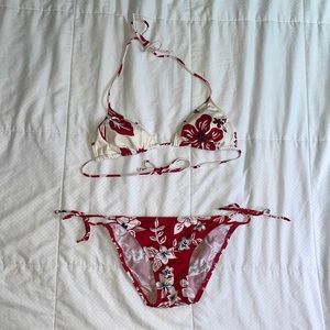 Hawaiian Island Flower Bikini